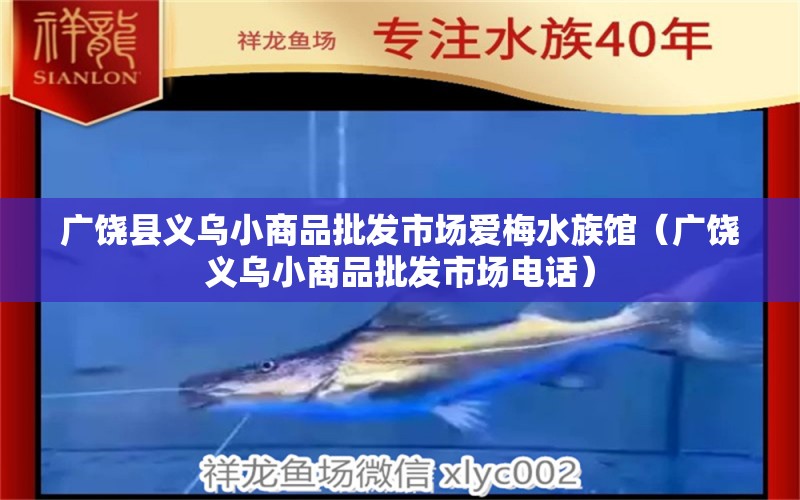 广饶县义乌小商品批发市场爱梅水族馆（广饶义乌小商品批发市场电话） 全国水族馆企业名录