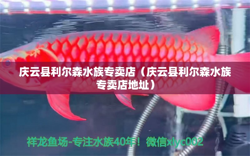 庆云县利尔森水族专卖店（庆云县利尔森水族专卖店地址）