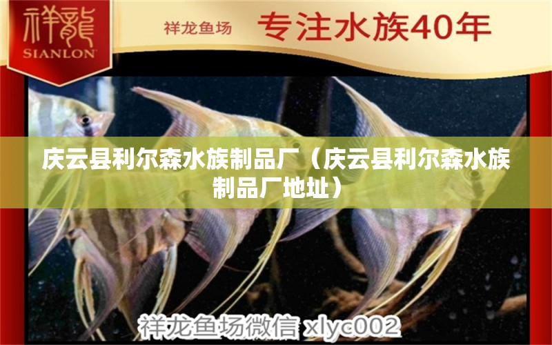 庆云县利尔森水族制品厂（庆云县利尔森水族制品厂地址） 全国水族馆企业名录