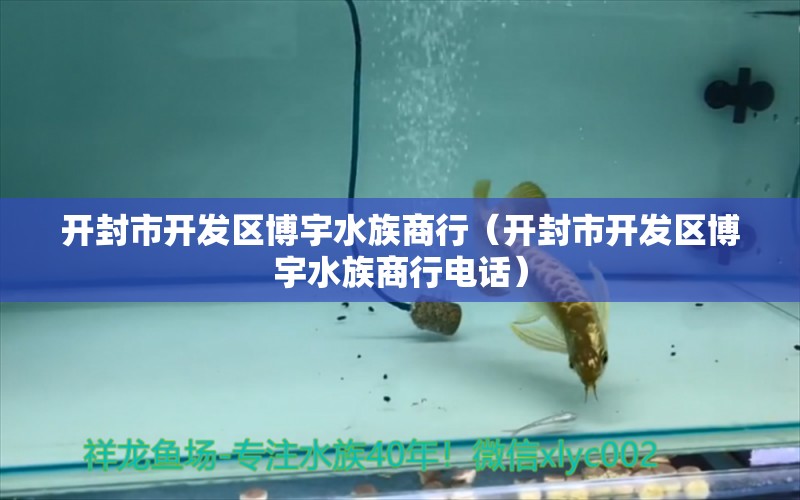 开封市开发区博宇水族商行（开封市开发区博宇水族商行电话）