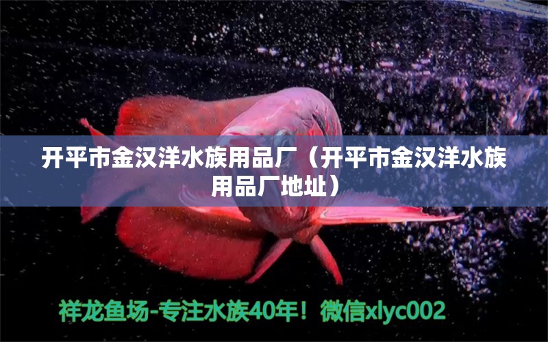 开平市金汉洋水族用品厂（开平市金汉洋水族用品厂地址）