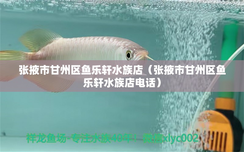 张掖市甘州区鱼乐轩水族店（张掖市甘州区鱼乐轩水族店电话） 全国水族馆企业名录