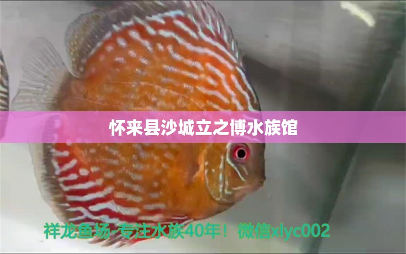 怀来县沙城立之博水族馆