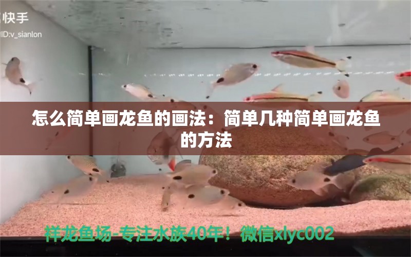 怎么简单画龙鱼的画法：简单几种简单画龙鱼的方法