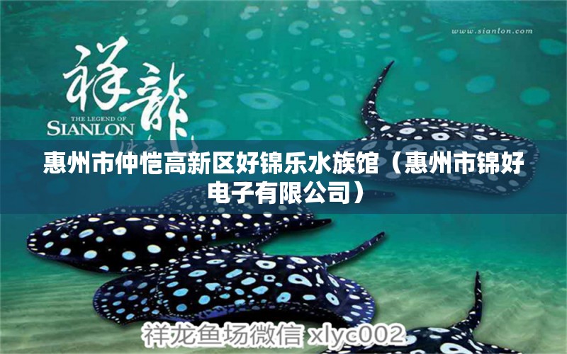 惠州市仲恺高新区好锦乐水族馆（惠州市锦好电子有限公司）