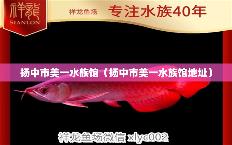 扬中市美一水族馆（扬中市美一水族馆地址） 全国水族馆企业名录