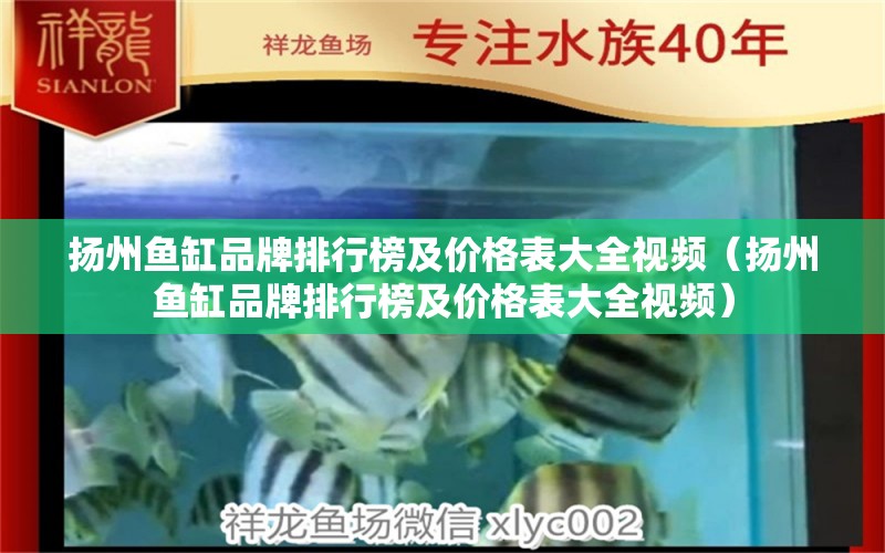 扬州鱼缸品牌排行榜及价格表大全视频（扬州鱼缸品牌排行榜及价格表大全视频） 其他品牌鱼缸