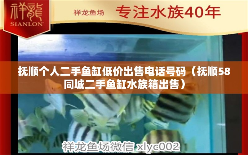 抚顺个人二手鱼缸低价出售电话号码（抚顺58同城二手鱼缸水族箱出售）