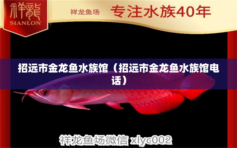 招远市金龙鱼水族馆（招远市金龙鱼水族馆电话）