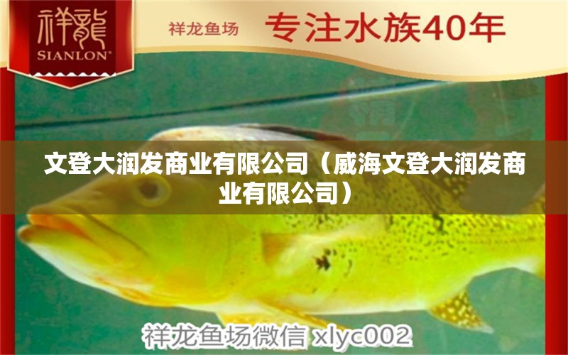 文登大润发商业有限公司（威海文登大润发商业有限公司） 水族周边 第1张