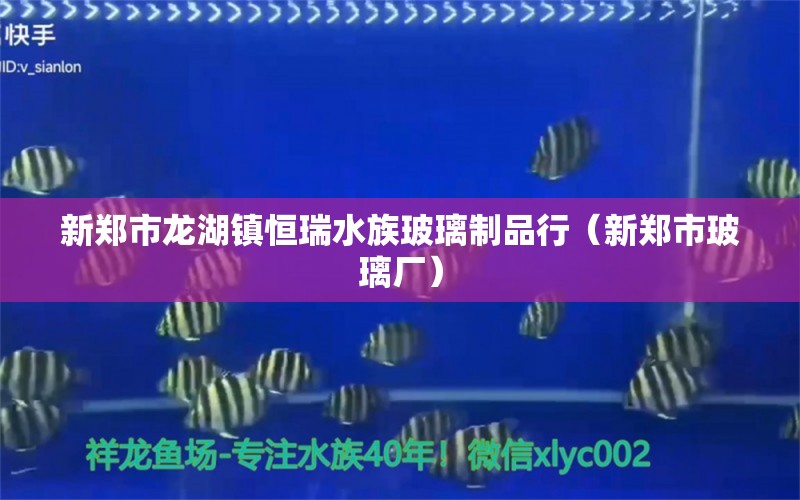 新郑市龙湖镇恒瑞水族玻璃制品行（新郑市玻璃厂） 全国水族馆企业名录