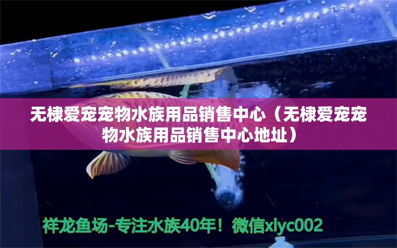 无棣爱宠宠物水族用品销售中心（无棣爱宠宠物水族用品销售中心地址）