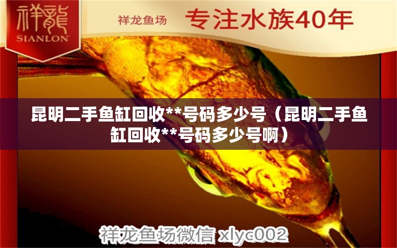 昆明二手鱼缸回收**号码多少号（昆明二手鱼缸回收**号码多少号啊）