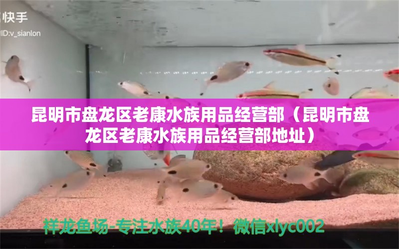 昆明市盘龙区老康水族用品经营部（昆明市盘龙区老康水族用品经营部地址）