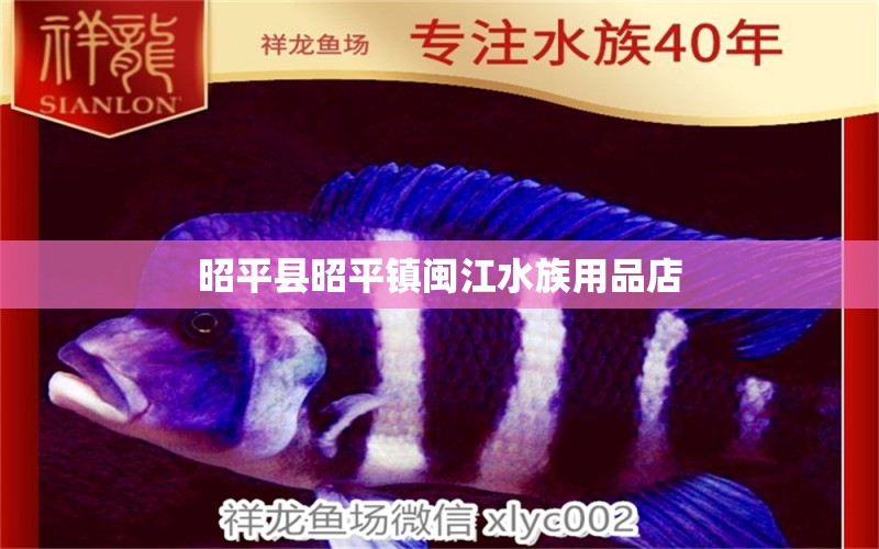 昭平县昭平镇闽江水族用品店 水族用品