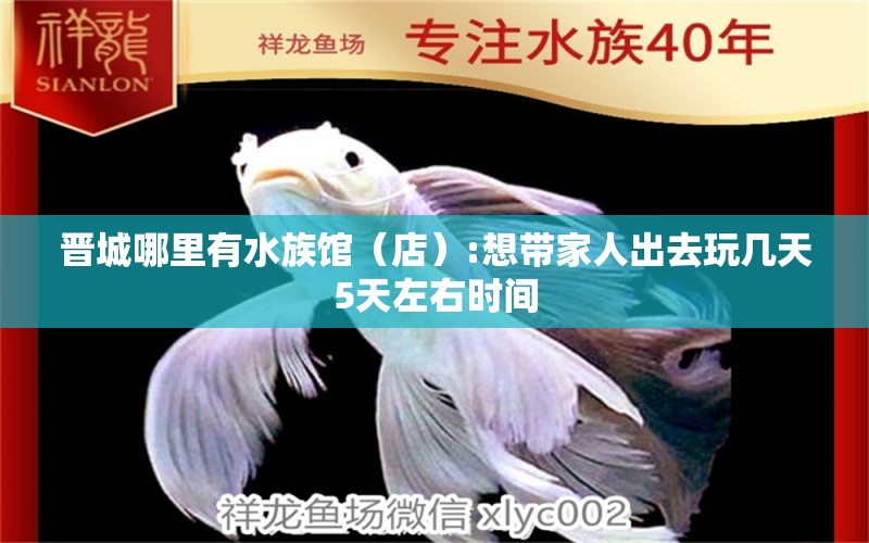 晋城哪里有水族馆（店）:想带家人出去玩几天5天左右时间