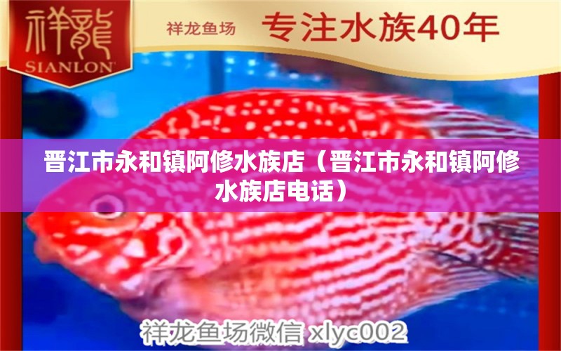 晋江市永和镇阿修水族店（晋江市永和镇阿修水族店电话） 全国水族馆企业名录