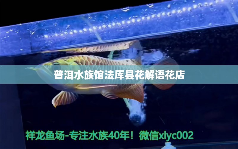 普洱水族馆法库县花解语花店