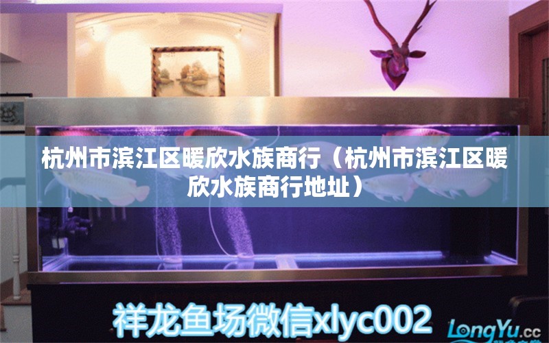 杭州市滨江区暖欣水族商行（杭州市滨江区暖欣水族商行地址） 全国水族馆企业名录