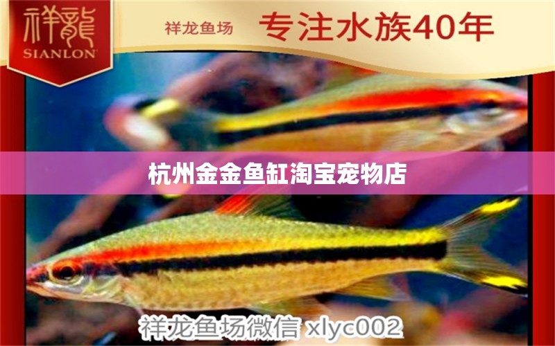 杭州金金鱼缸淘宝宠物店 全国水族馆企业名录