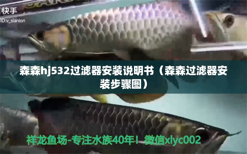 森森hj532过滤器安装说明书（森森过滤器安装步骤图）