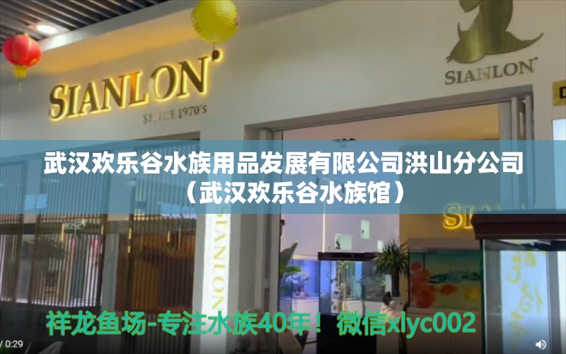 武汉欢乐谷水族用品发展有限公司洪山分公司（武汉欢乐谷水族馆）