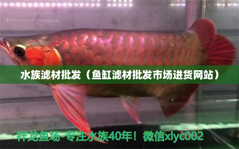 水族滤材批发（鱼缸滤材批发市场进货网站）