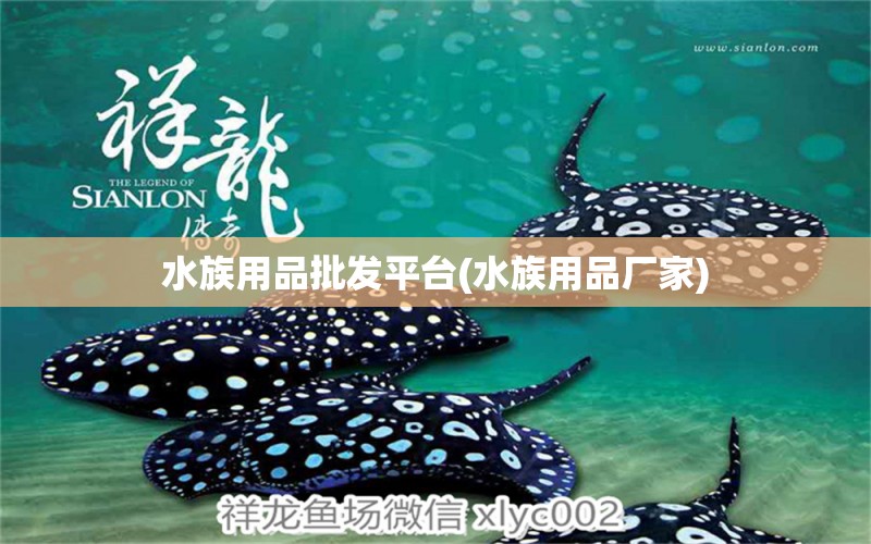 水族用品批发平台(水族用品厂家)