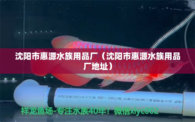 沈阳市惠源水族用品厂（沈阳市惠源水族用品厂地址）