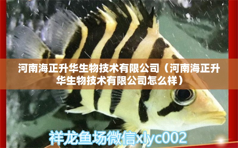 河南海正升华生物技术有限公司（河南海正升华生物技术有限公司怎么样） 全国水族馆企业名录