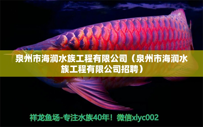 泉州市海润水族工程有限公司（泉州市海润水族工程有限公司招聘） 全国水族馆企业名录