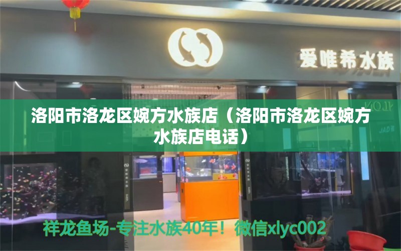 洛阳市洛龙区婉方水族店（洛阳市洛龙区婉方水族店电话）