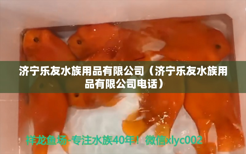 济宁乐友水族用品有限公司（济宁乐友水族用品有限公司电话）