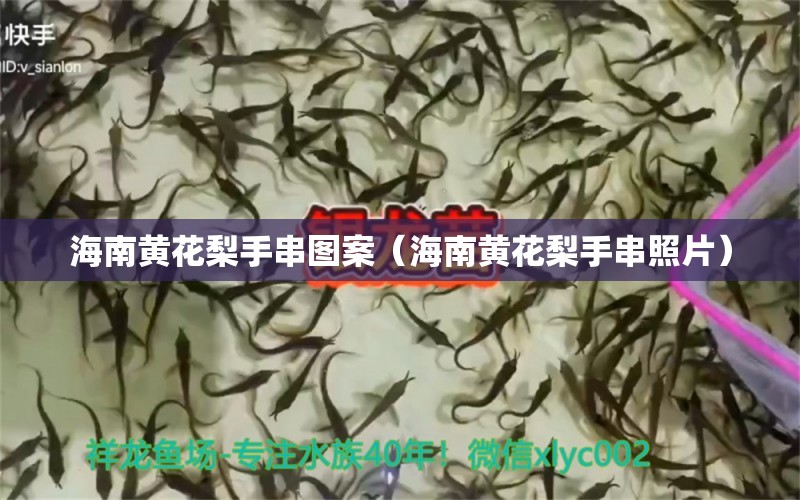 海南黄花梨手串图案（海南黄花梨手串照片） 文玩