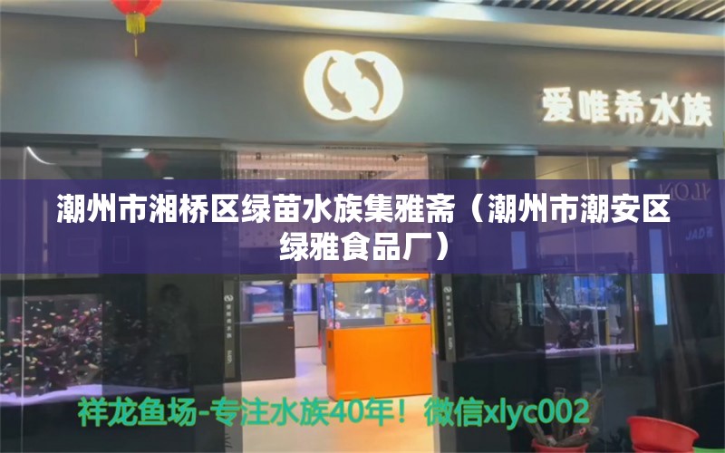 潮州市湘桥区绿苗水族集雅斋（潮州市潮安区绿雅食品厂）