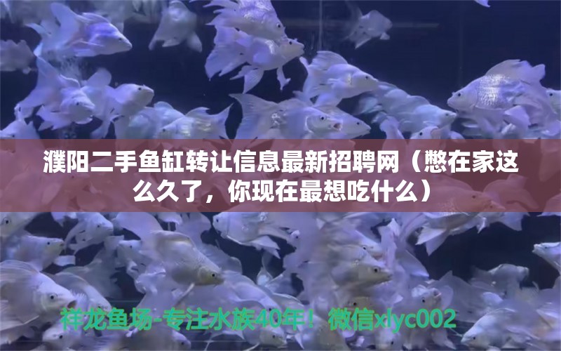 濮阳二手鱼缸转让信息最新招聘网（憋在家这么久了，你现在最想吃什么）