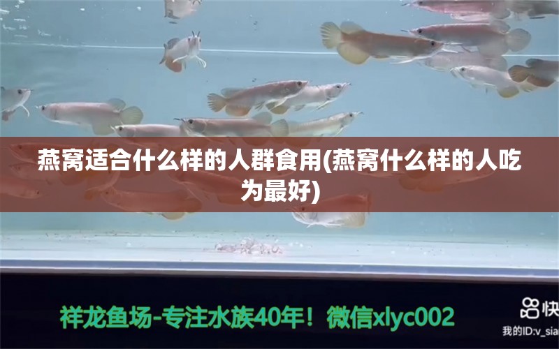 燕窝适合什么样的人群食用(燕窝什么样的人吃为最好)