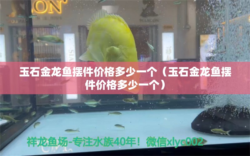 玉石金龙鱼摆件价格多少一个（玉石金龙鱼摆件价格多少一个） 广州观赏鱼批发市场