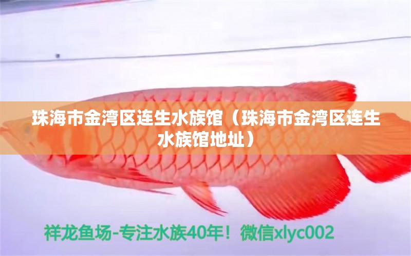 珠海市金湾区连生水族馆（珠海市金湾区连生水族馆地址）