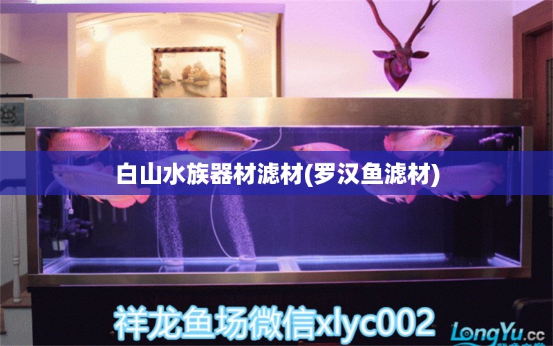 白山水族器材滤材(罗汉鱼滤材)