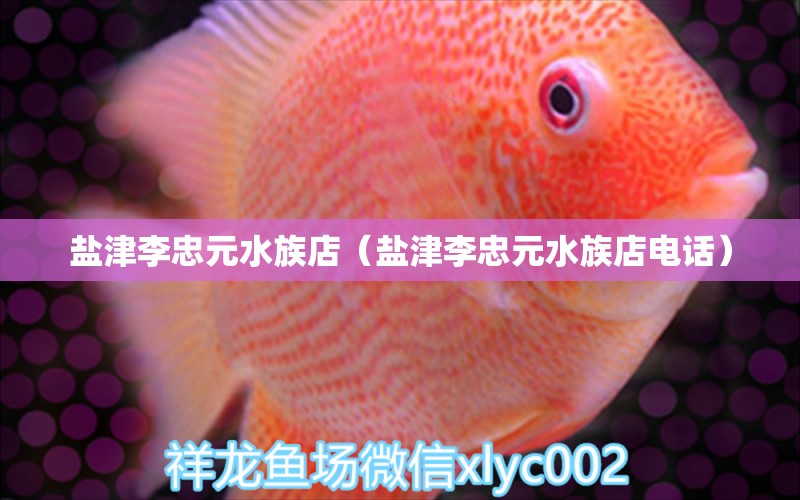 盐津李忠元水族店（盐津李忠元水族店电话）