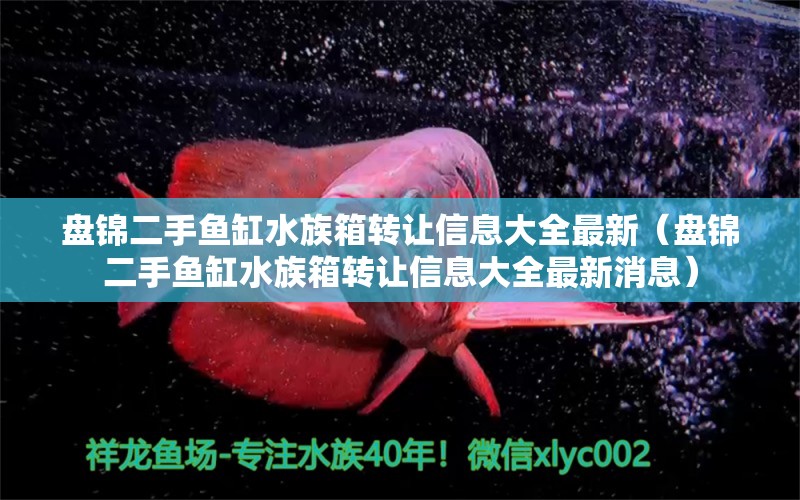 盘锦二手鱼缸水族箱转让信息大全最新（盘锦二手鱼缸水族箱转让信息大全最新消息）