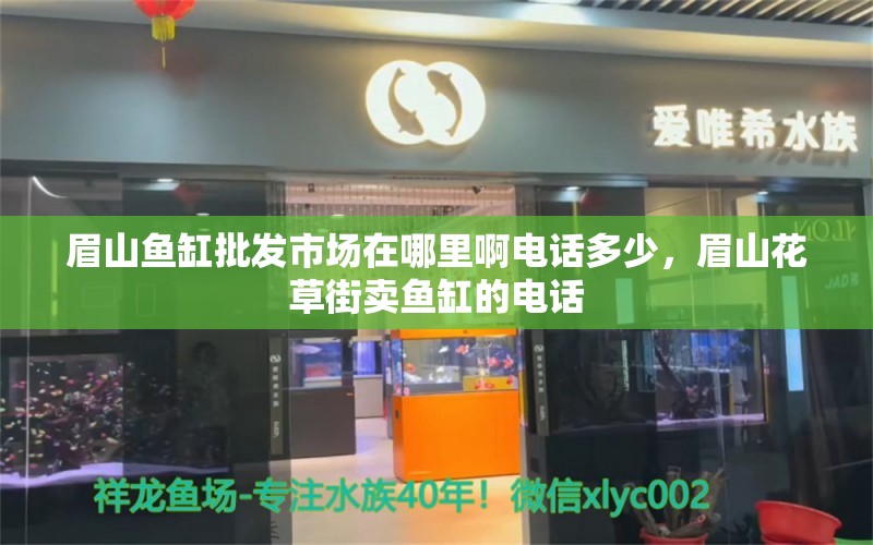 眉山鱼缸批发市场在哪里啊电话多少，眉山花草街卖鱼缸的电话 养鱼知识 第1张