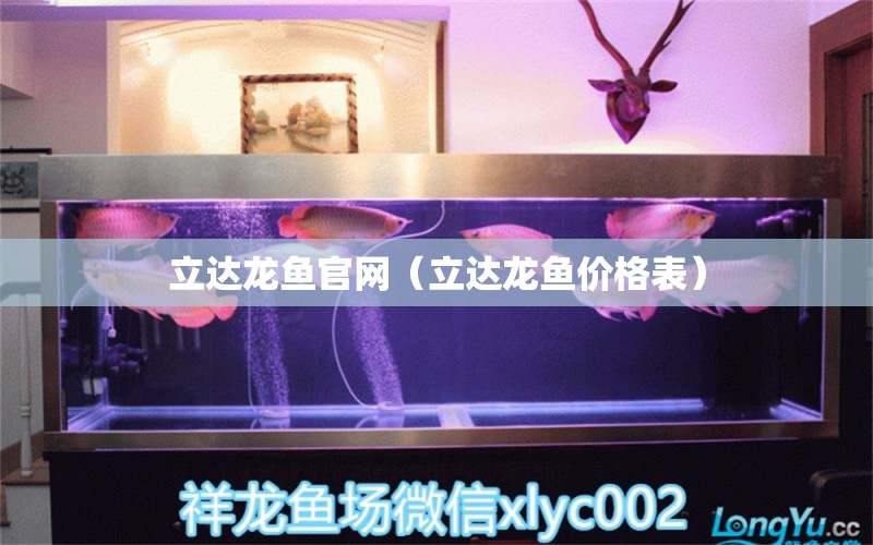 立达龙鱼官网（立达龙鱼价格表） 祥龙水族医院