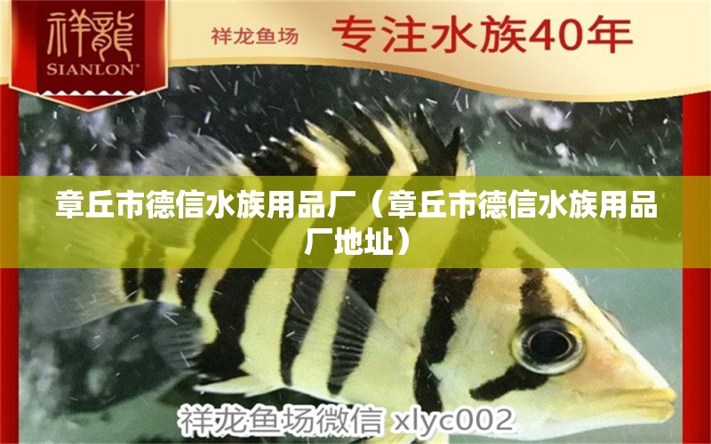 章丘市德信水族用品厂（章丘市德信水族用品厂地址）