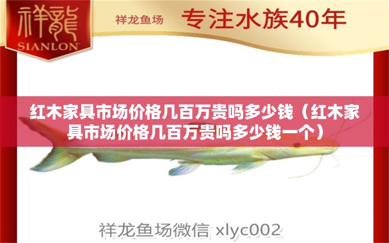 红木家具市场价格几百万贵吗多少钱（红木家具市场价格几百万贵吗多少钱一个） 文玩