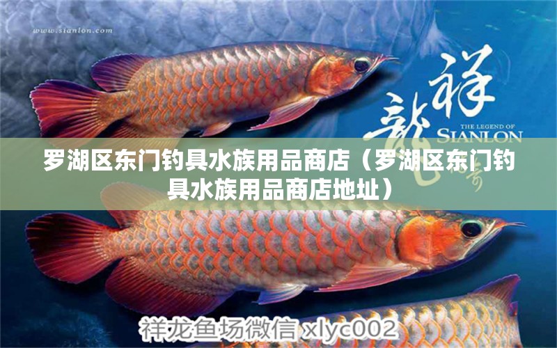 罗湖区东门钓具水族用品商店（罗湖区东门钓具水族用品商店地址）