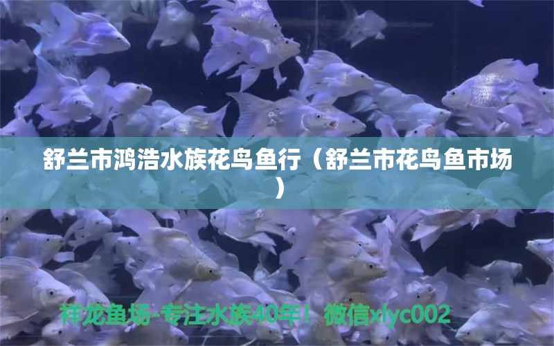 舒兰市鸿浩水族花鸟鱼行（舒兰市花鸟鱼市场） 全国水族馆企业名录