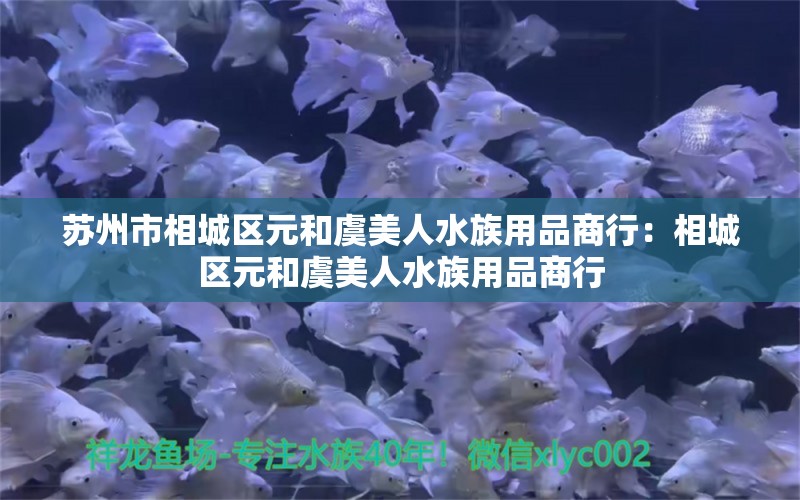 苏州市相城区元和虞美人水族用品商行：相城区元和虞美人水族用品商行 全国观赏鱼市场 第2张