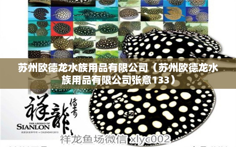 苏州欧德龙水族用品有限公司（苏州欧德龙水族用品有限公司张意133）